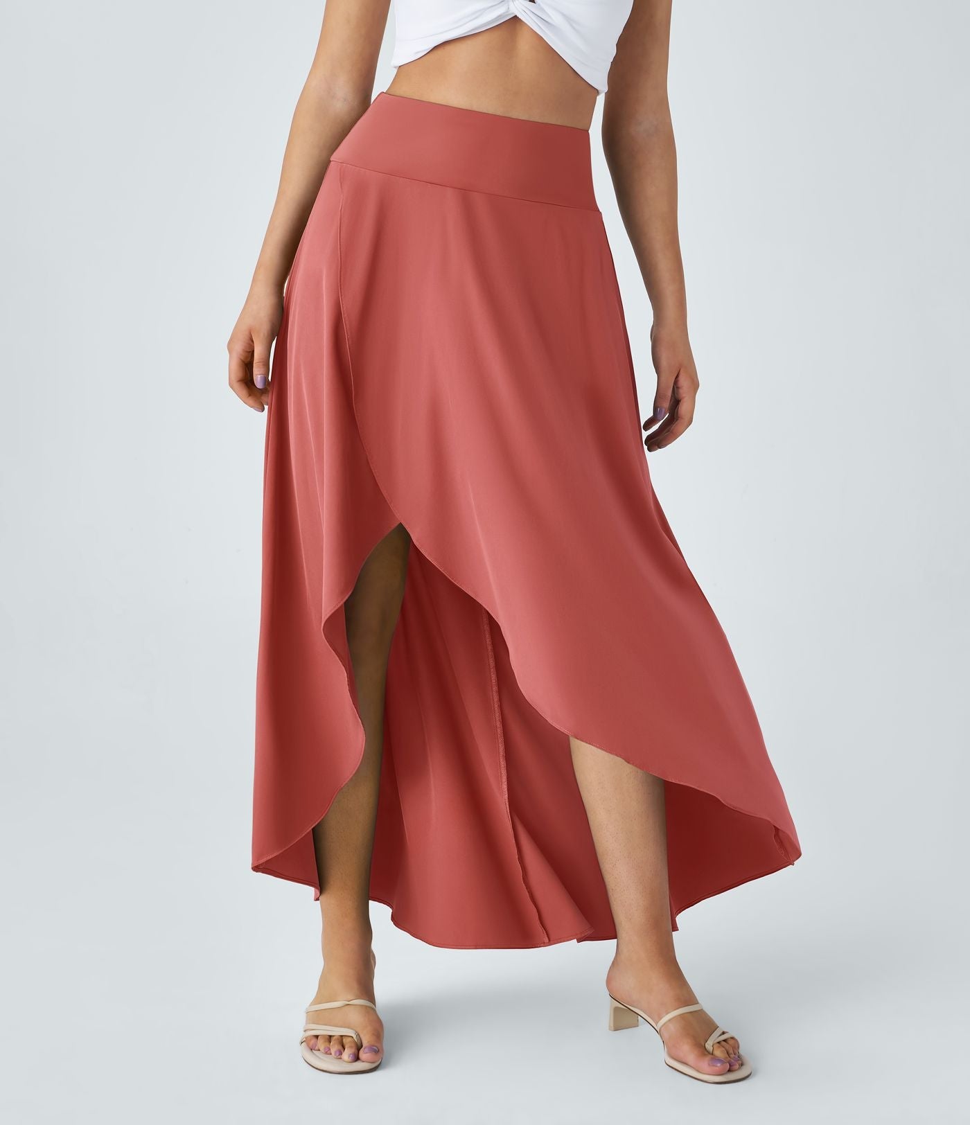 Natalia | Split Comfortable Skirt