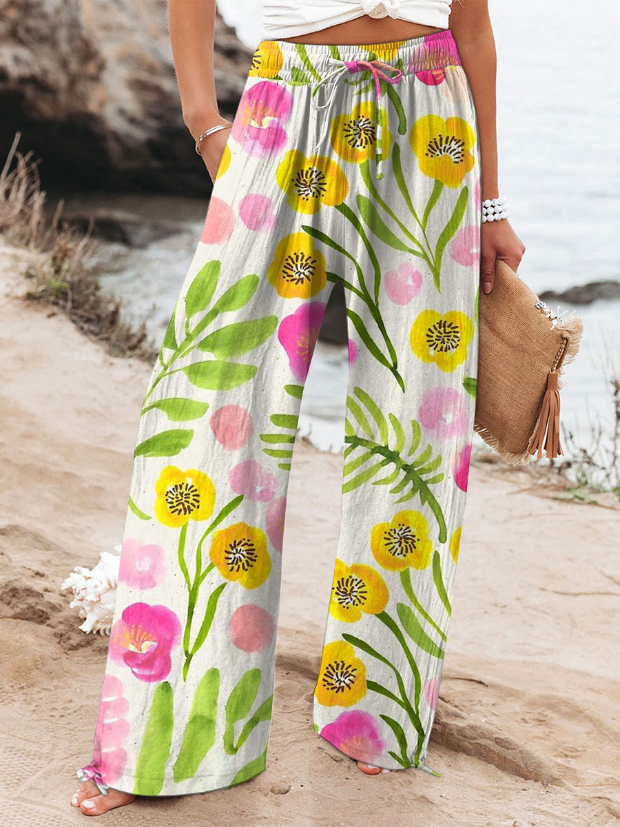 Zarelia - Coastal Breeze Boho Pants