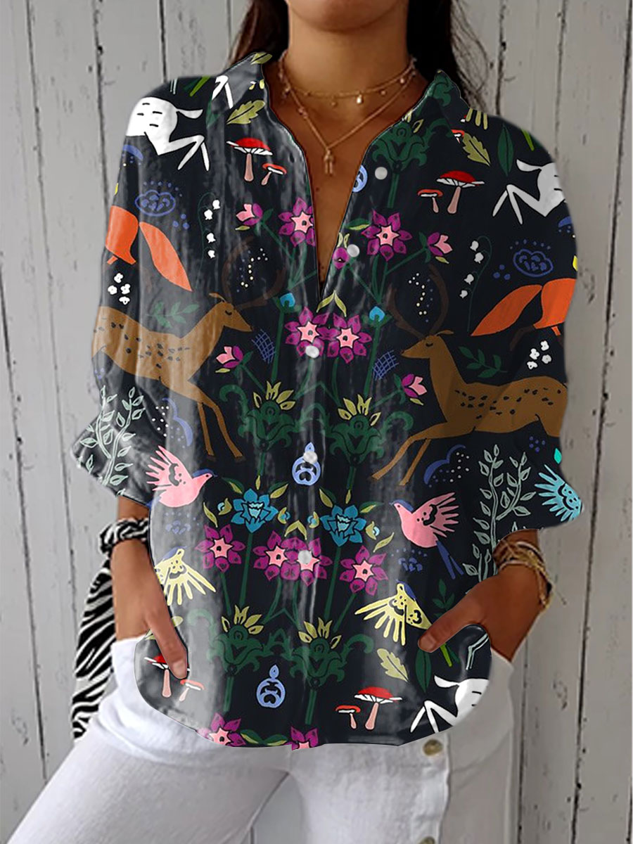 Marlowe - Retro Style Blouse