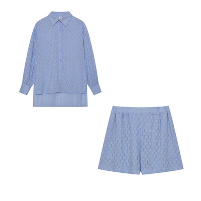 Elizabeth | Relaxed Fit Breezy Shirt and Shorts Set