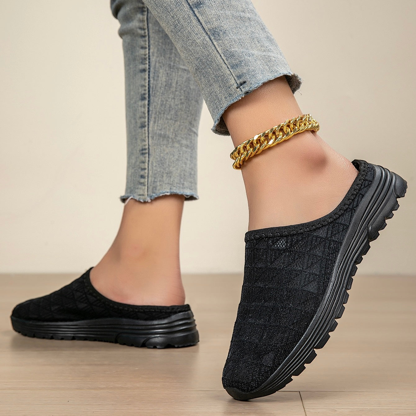 Brunilda | Breathable Flat Slipper