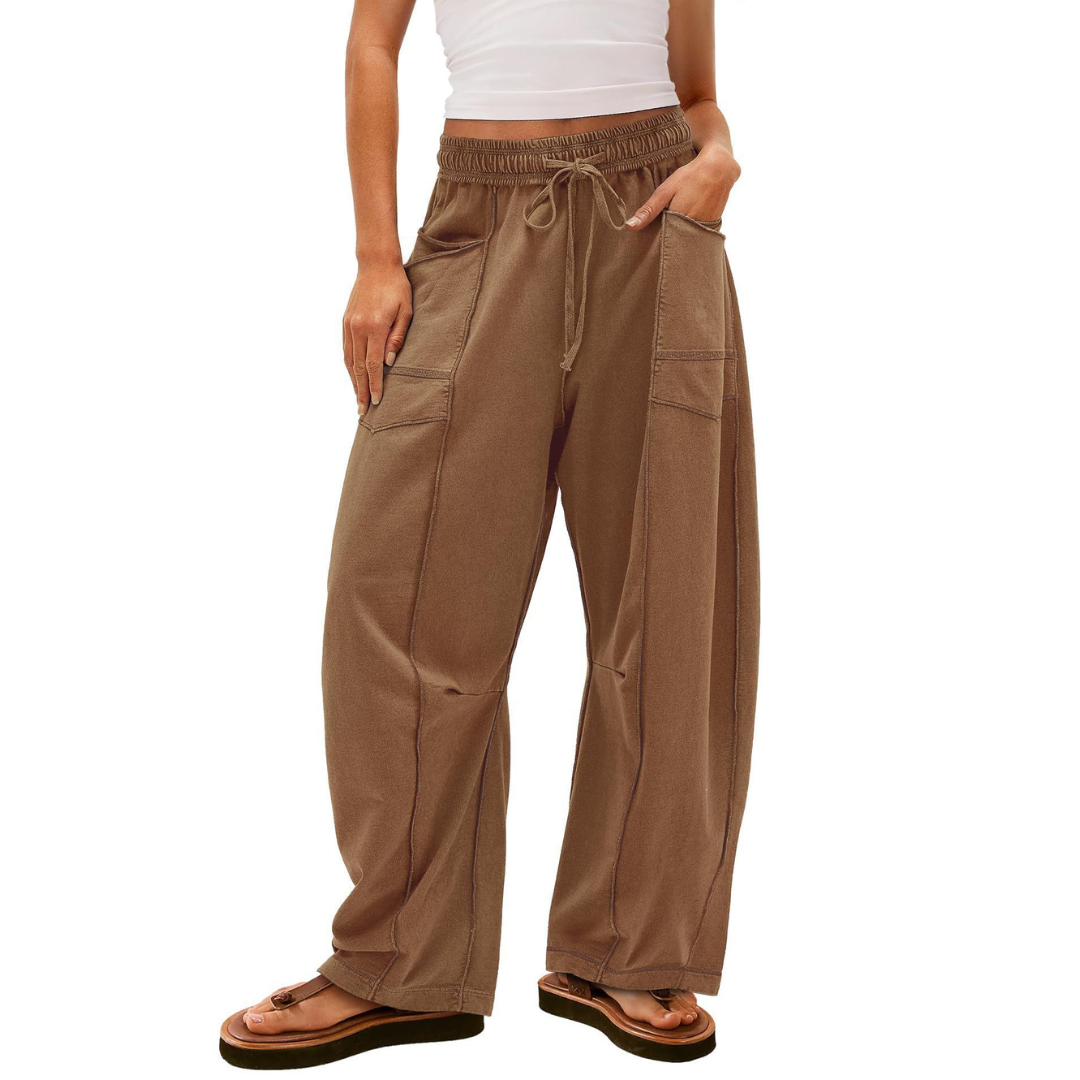 Anaya - Comfortable Baggy Leg Lounge Trousers