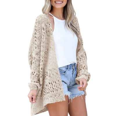 Zela  – Lightweight Oversized Boho Summer Cardigan