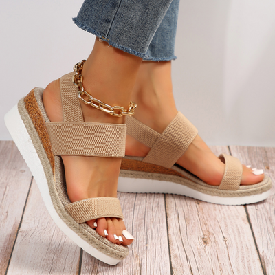 Sandra - Wedge Heel Orthopedic Sandal