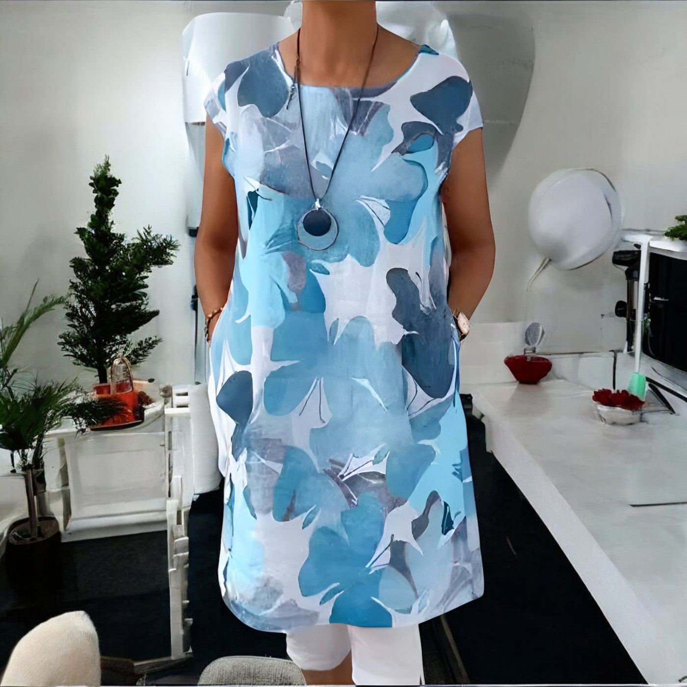 Anita | Floral Cotton Tunic