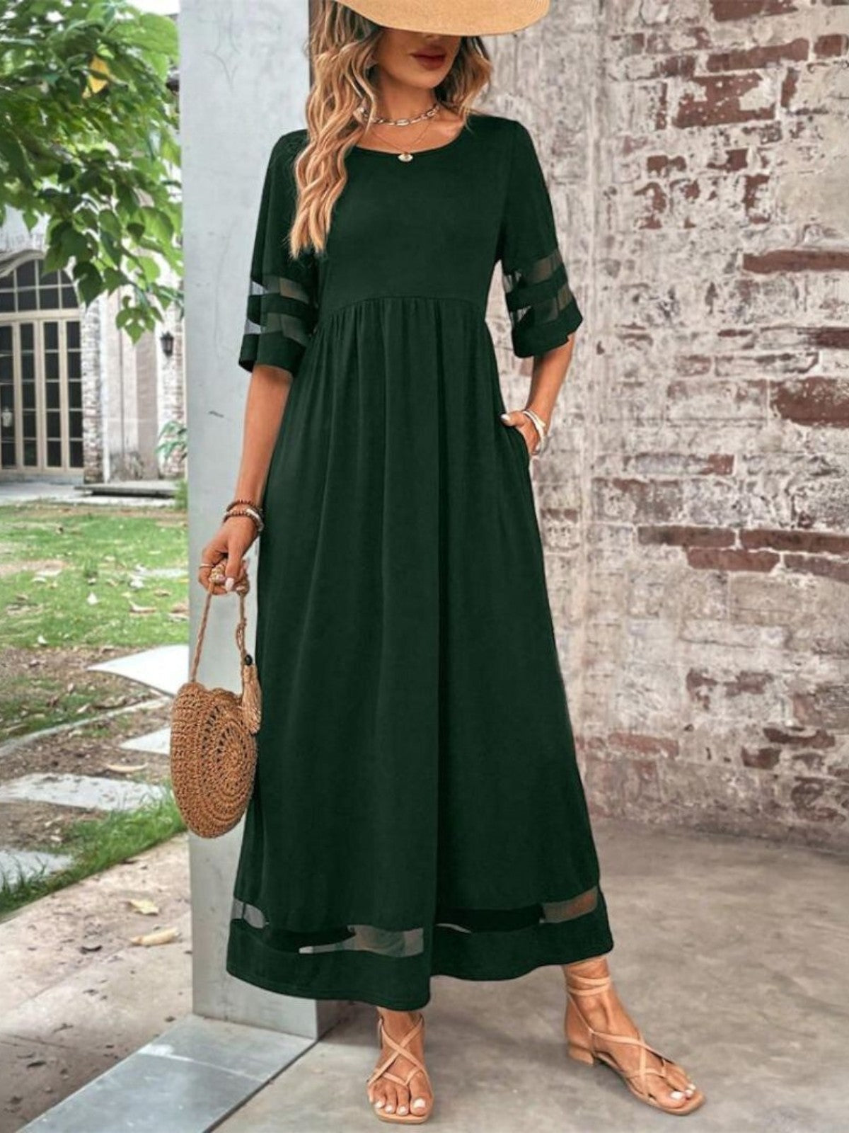 Esmee - Flattering Tummy Coverage Dress