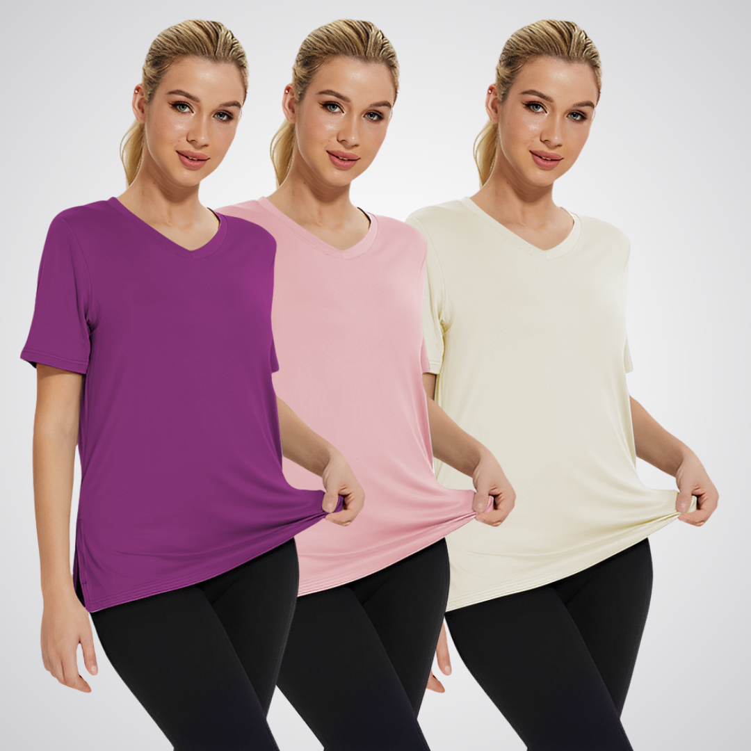 Selena - Casual Loose Fit Tee (Pack of 3)