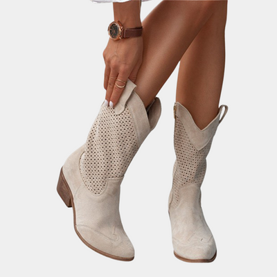 Natalie - Cowboy Style Orthopedic Boots