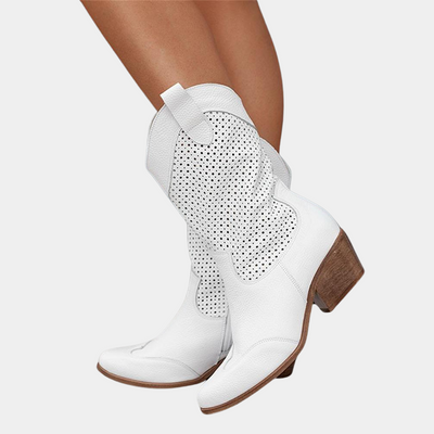 Natalie - Cowboy Style Orthopedic Boots