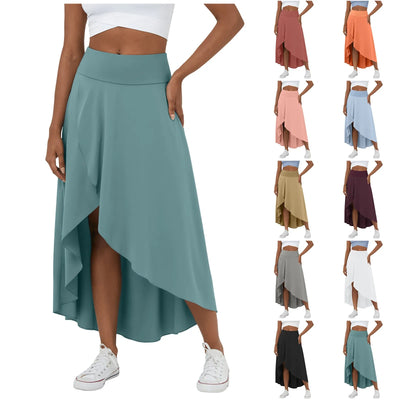 Natalia | Split Comfortable Skirt