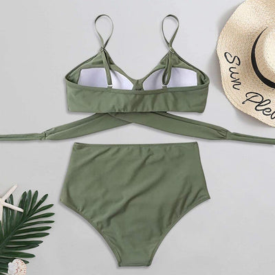 Melmode™ | Belle High Waisted Bikini