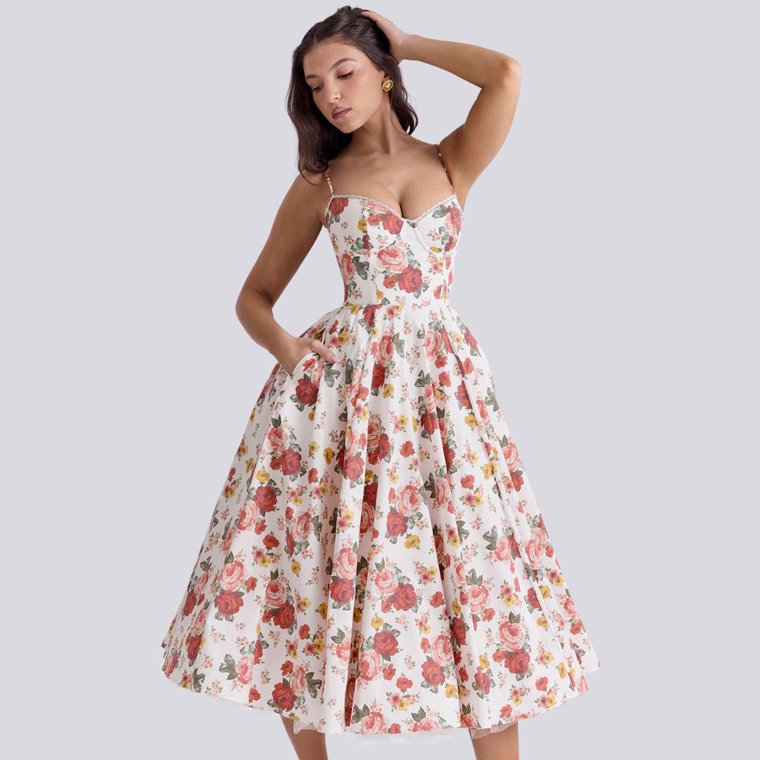 Kira - Elegantes Maxi Dress