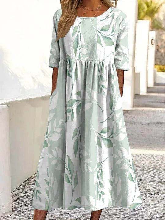 Tasha - Pastel Flowy Summer Dress