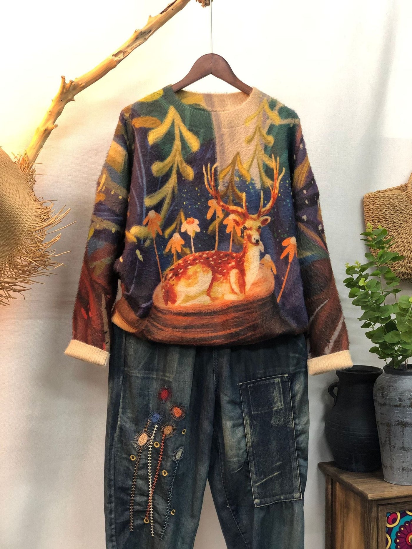 Sevira - Ultra-Soft Crewneck Sweater