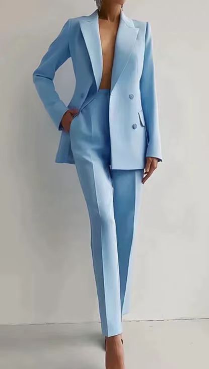 Andrea | Double-Breasted Blazer Suit