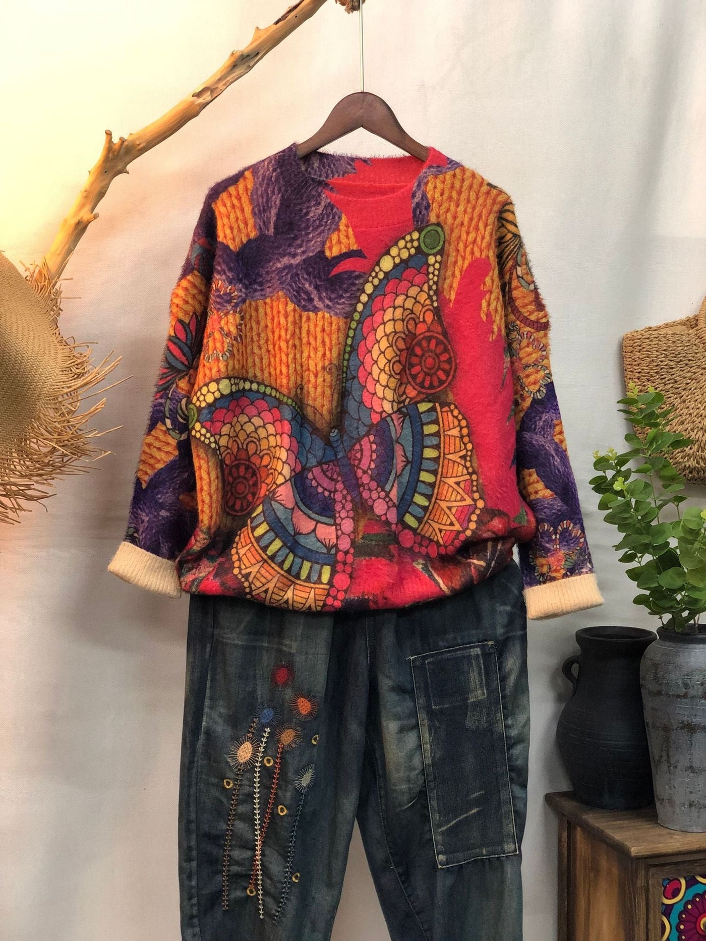 Teyvanna - Ultra-Soft Crewneck Sweater