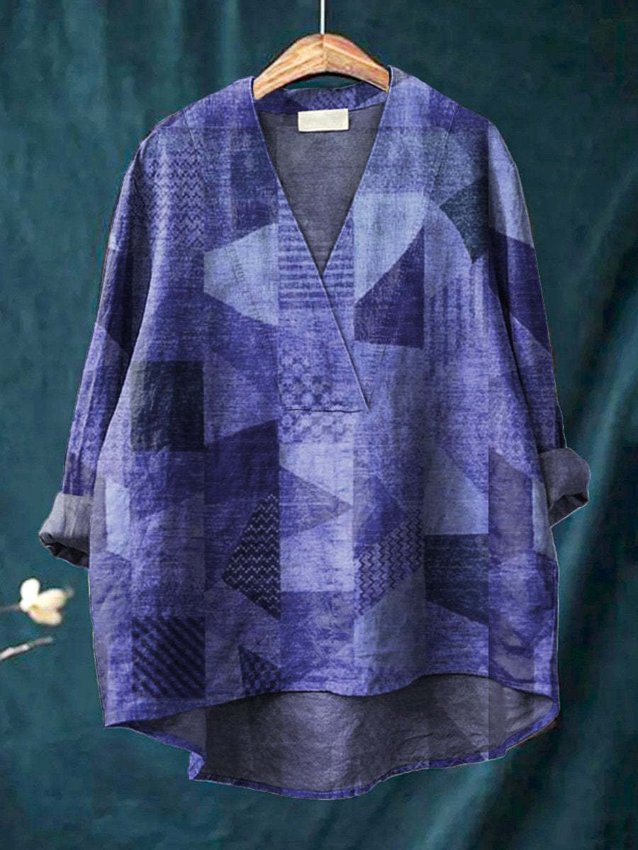 Seraphina - Vintage Art Print Top