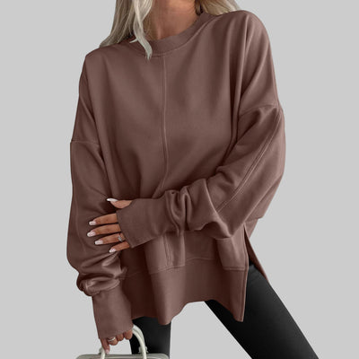Gwen - Comfy Oversized Long Sleeve Sweatshirt