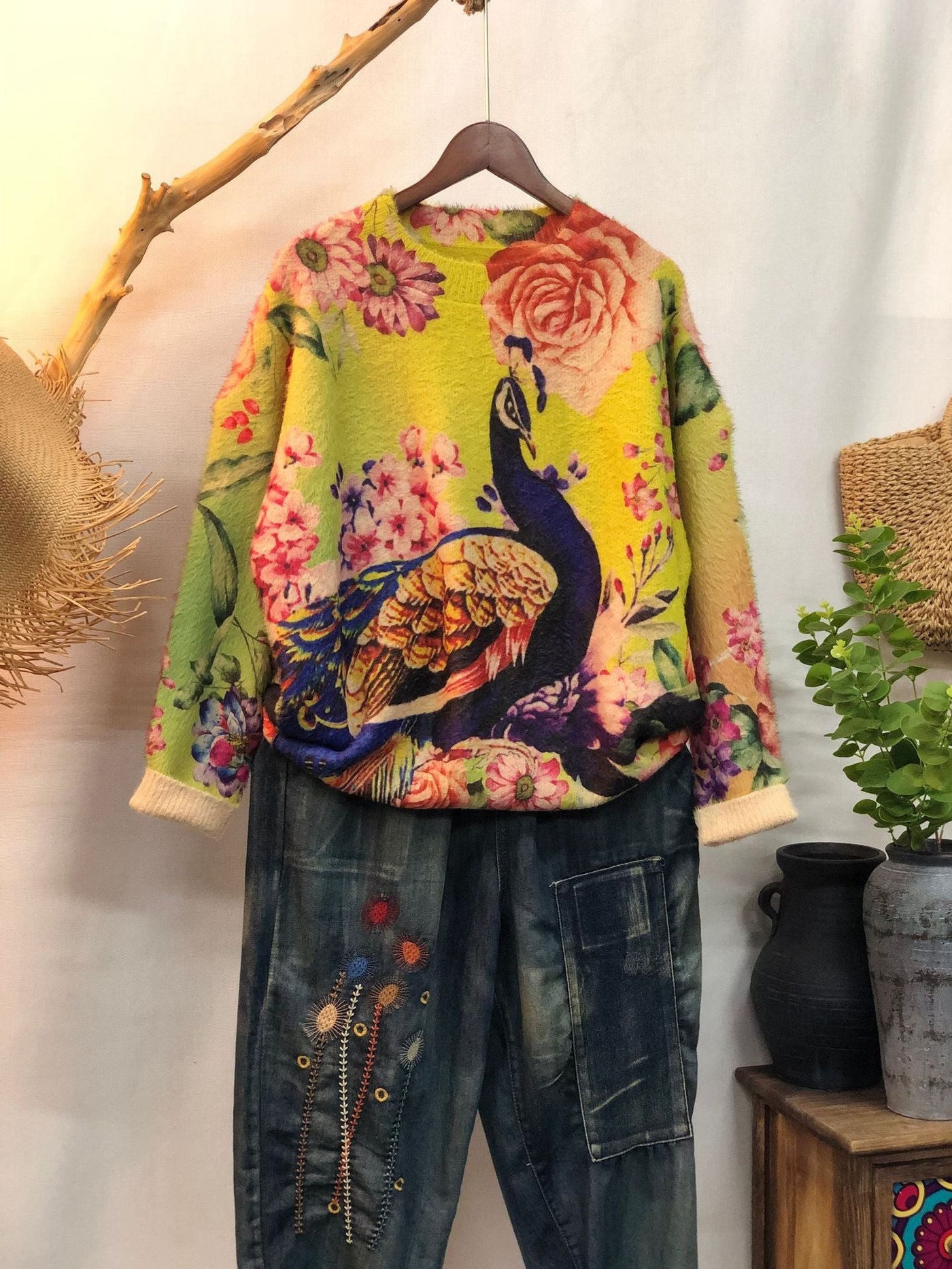 Elvaya - Ultra-Soft Crewneck Sweater