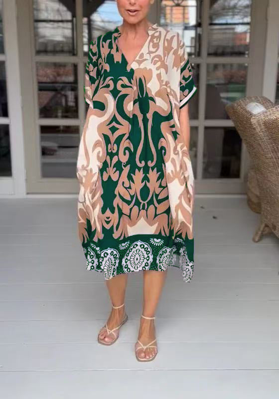 Ann | Timeless Printed Dress