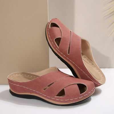 Tereza | Breathable Round Toe Sandal