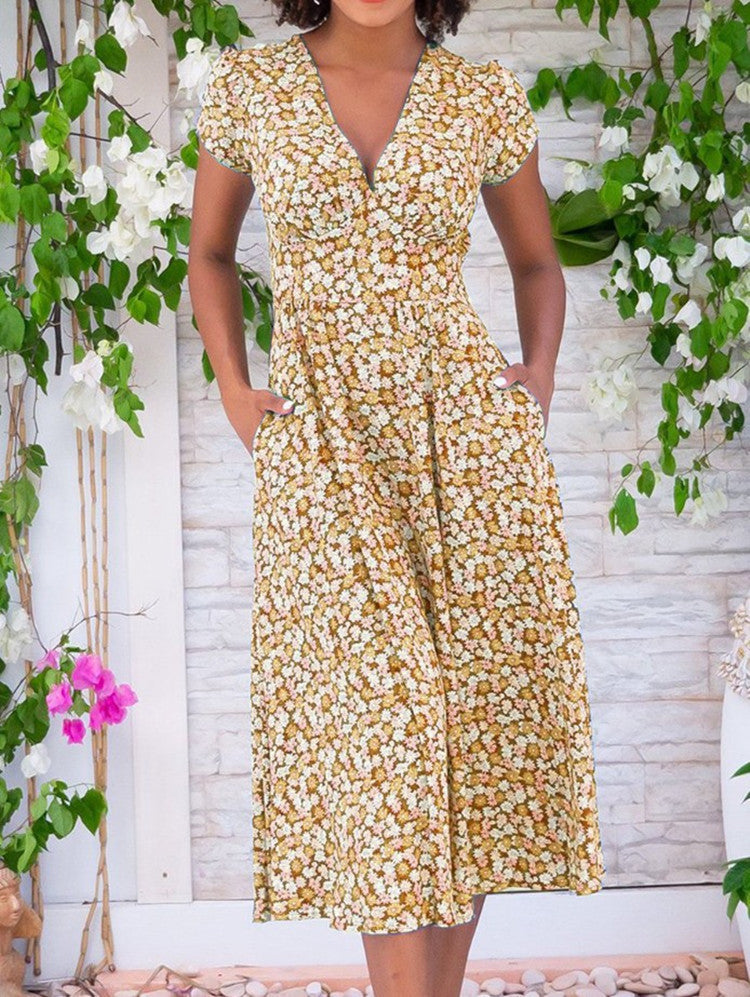 Fienna – Button Front Midi Dress