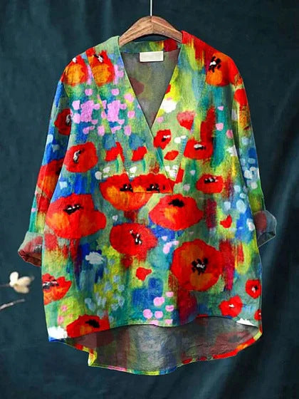 Mirelda - Vintage Art Print Top