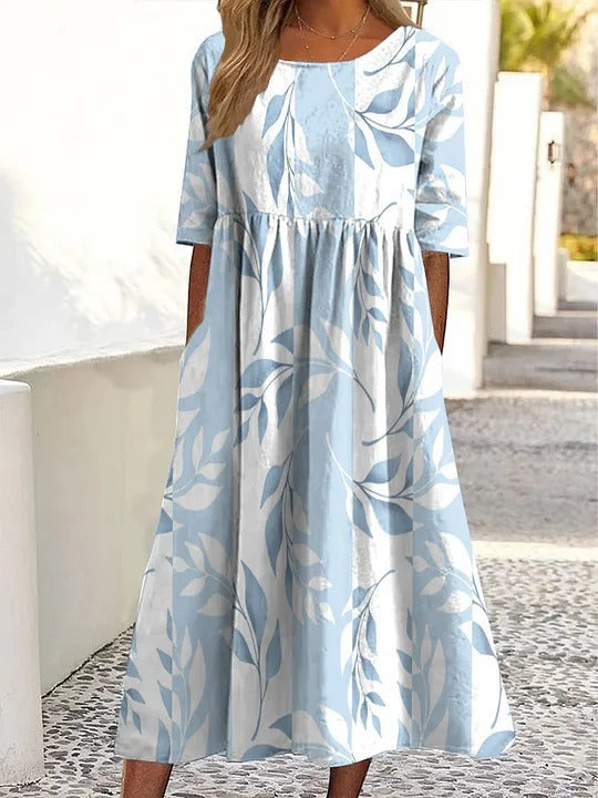 Victoria - Pastel Flowy Summer Dress