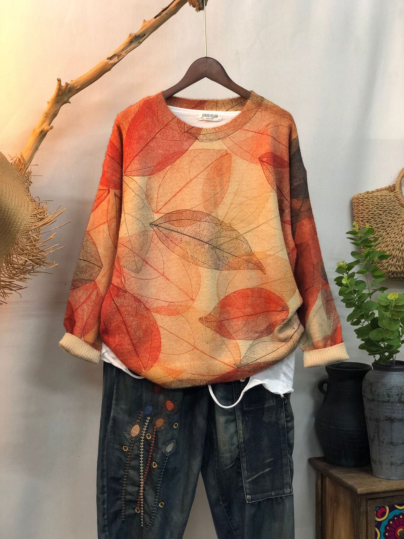 Revaya - Ultra-Soft Crewneck Sweater