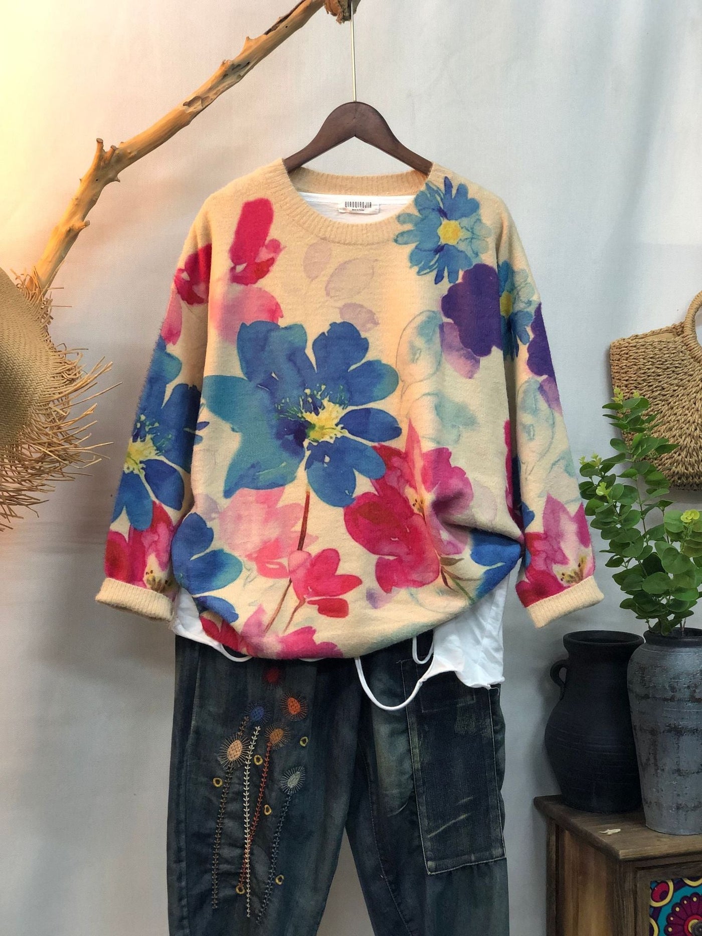 Veyona - Ultra-Soft Crewneck Sweater