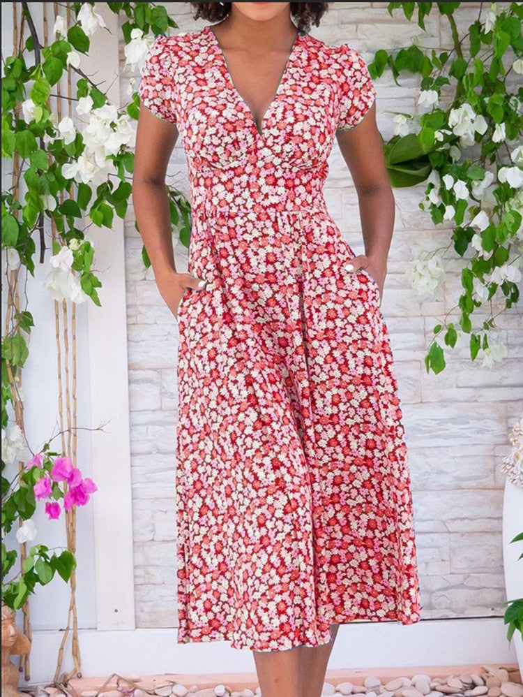 Fienna – Button Front Midi Dress