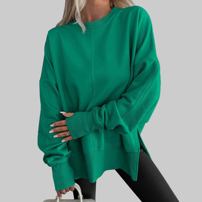 Gwen - Comfy Oversized Long Sleeve Sweatshirt