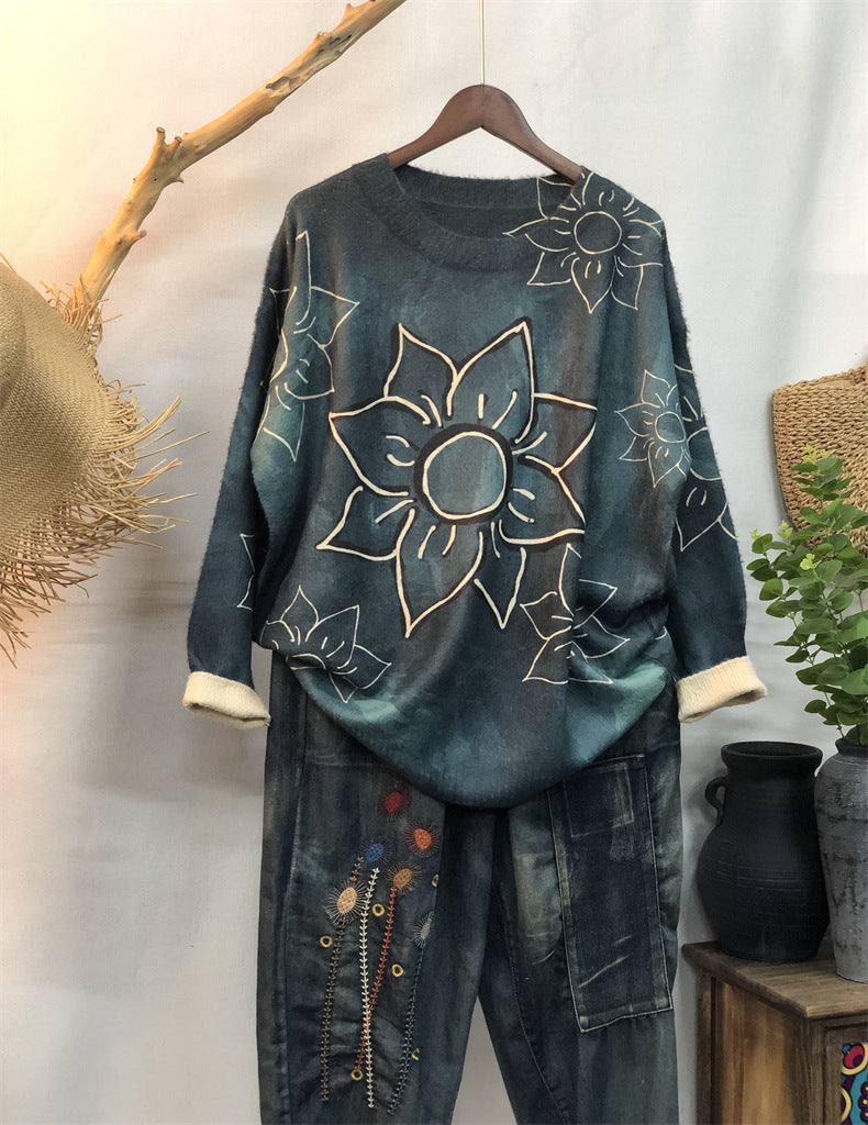 Jeylisse - Ultra-Soft Crewneck Sweater