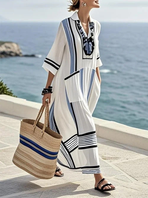 Arivelle - Breezy Coastal Maxi Dress