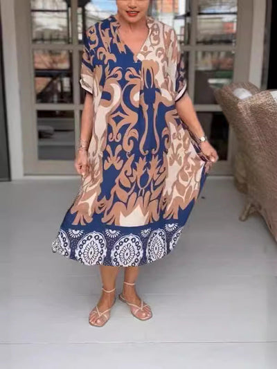 Ann | Timeless Printed Dress