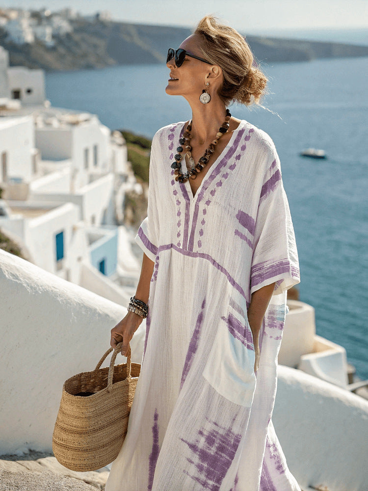 Mavrynne - Breezy Coastal Maxi Dress