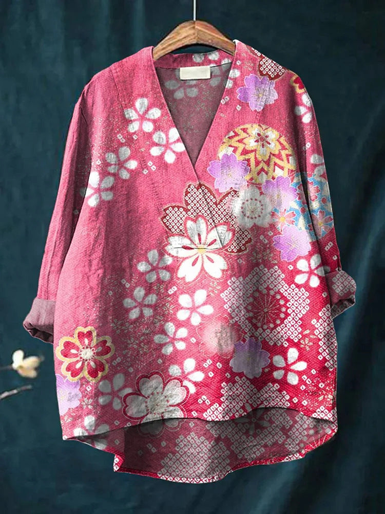 Anouk - Vintage Art Print Top