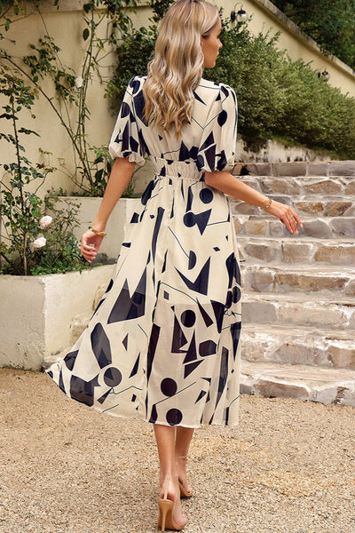 Ruby |  Flattering Floral Midi Dress