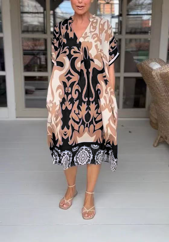 Ann | Timeless Printed Dress