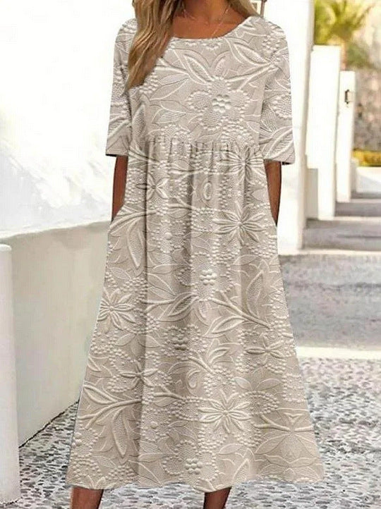 Amy - Pastel Flowy Summer Dress