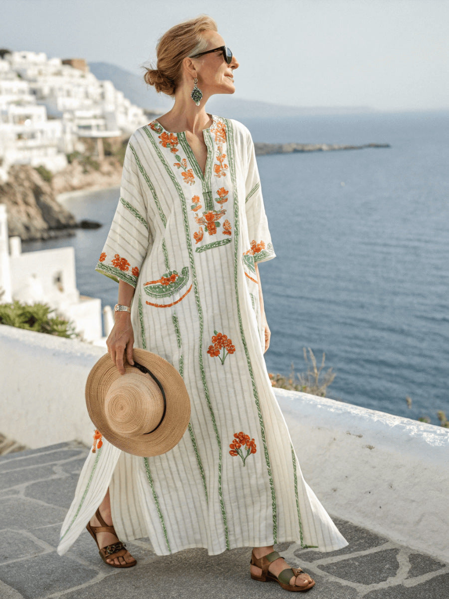 Ovelyra - Breezy Coastal Maxi Dress