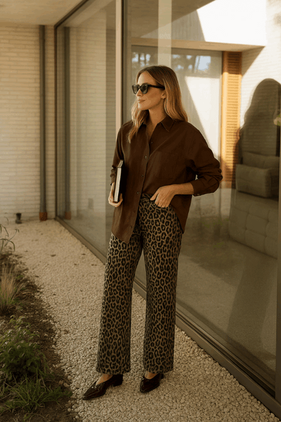 NADINE™ | THE LEOPARD-PRINT TROUSERS