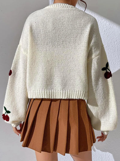 Eliza - Cherry Cardigan