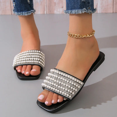 Dina | Fashionable Flat Slippers