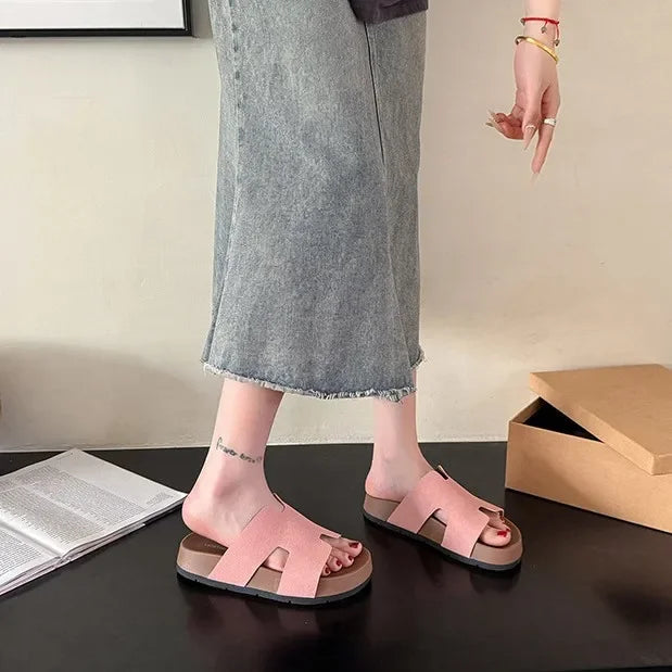 Kayleigh | Soft Bottom Leather Slippers