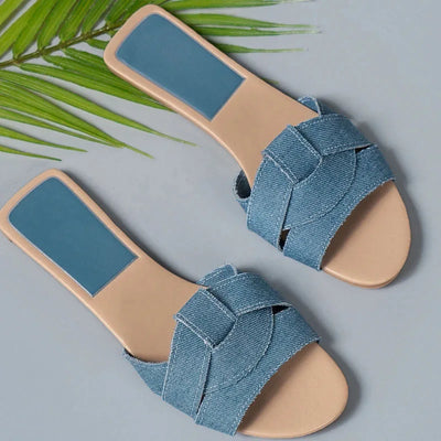 Fenn | Flat Flowers Slippers