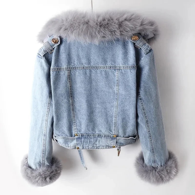 Diana - Luxurious Denim Jacket
