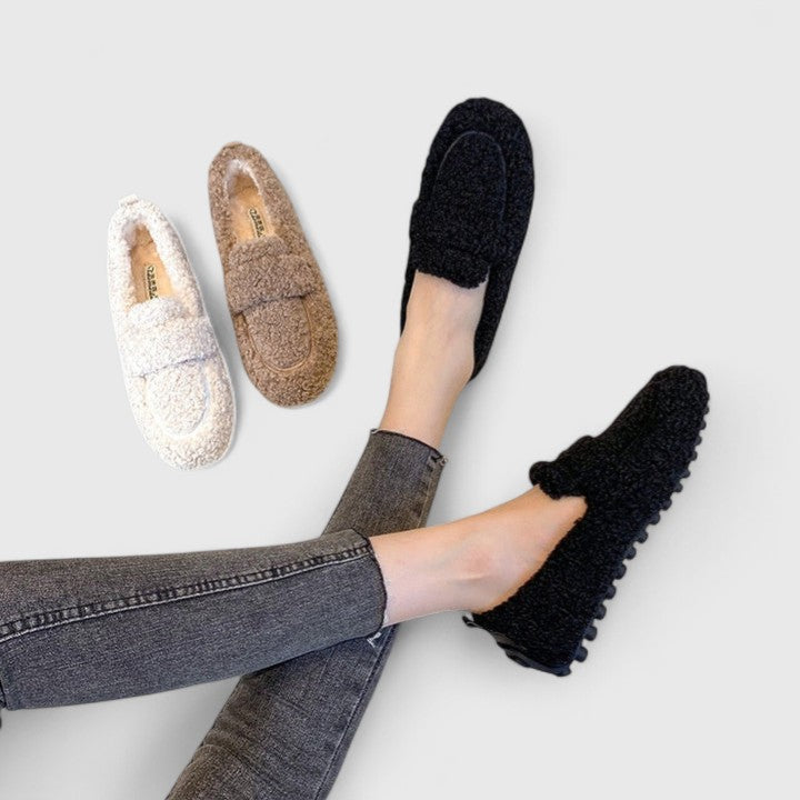Rita - Fluffy Warm Slip-on Shoes