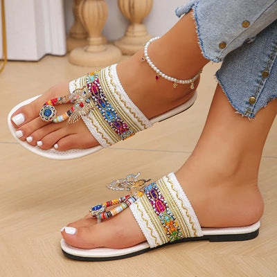 Sunny -Bohemian Flip Flops