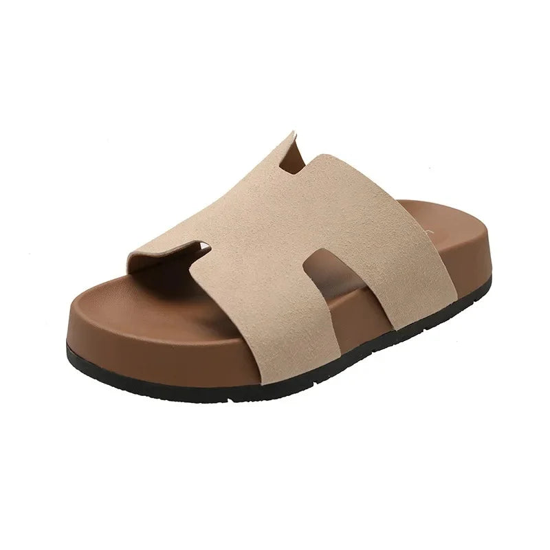 Kayleigh | Soft Bottom Leather Slippers